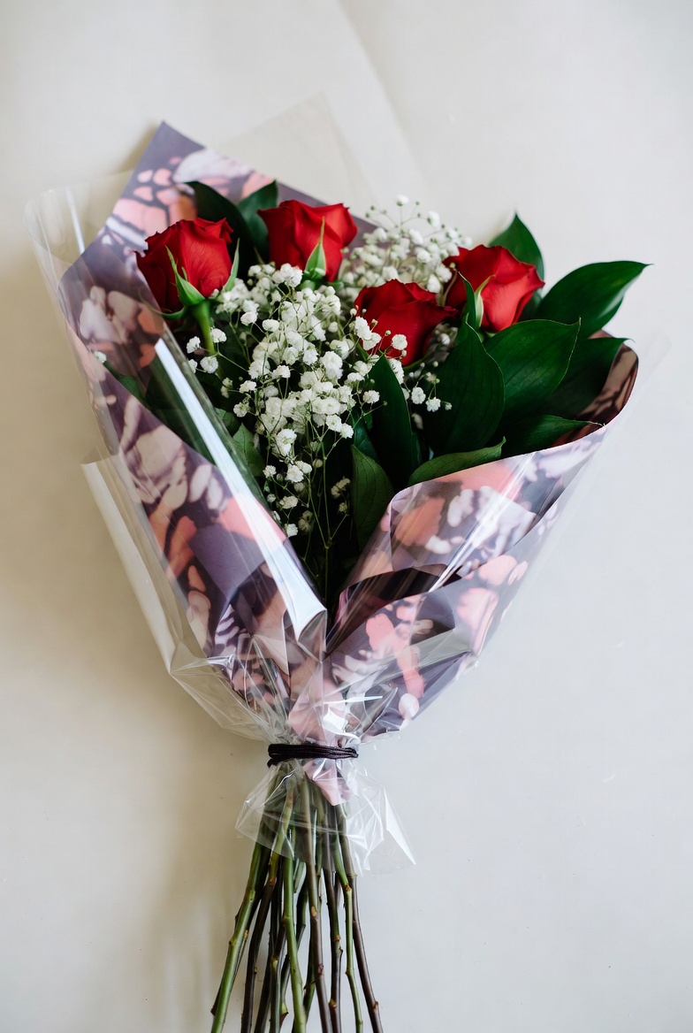 Carta per avvolgimento di fiori e bouquet