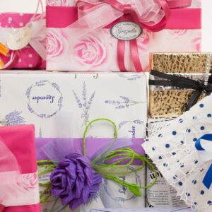 Carta Confezioni Regalo Decorata