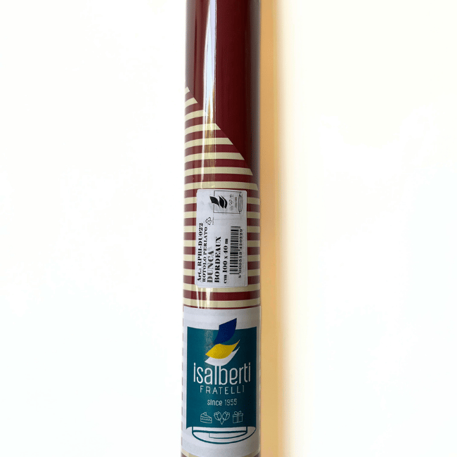 Rotolo Carta Regalo 100x40 cm Dunca Bordeaux 1 Rotolo Carta Regalo 100x40 cm Dunca Bordeaux