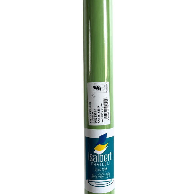Rotolo Carta Regalo 100x20 cm Velluto Prime Avocado 1 Rotolo Carta Regalo 100x20 cm Velluto Prime Avocado