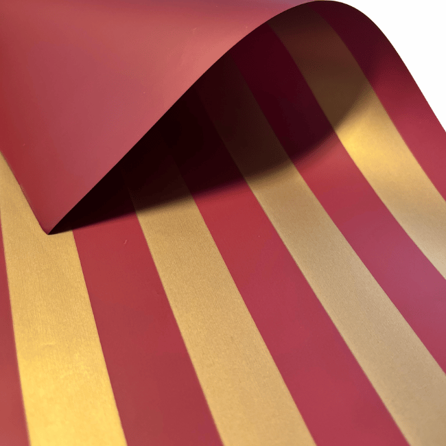 Rotolo Carta Regalo 100x40 cm Dixie Bordeaux Oro 1 Rotolo Carta Regalo 100x40 cm Dixie Bordeaux Oro