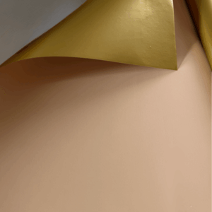 Rotolo Carta Regalo 100x40 cm Contraste Deluxe Ice Coffee Oro